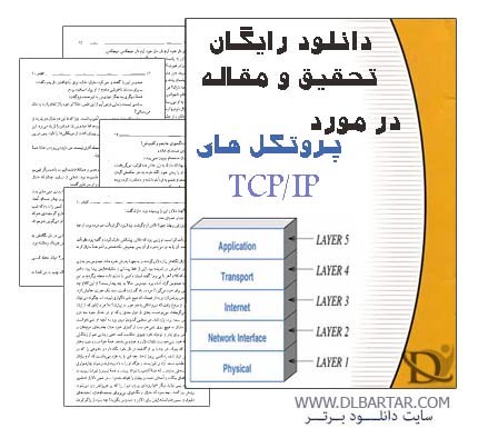 دانلود تحقیق و مقاله درباره پروتکل TCP/IP رشته کامپیوتر - Word ورد