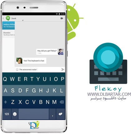 دانلود برنامه Fleksy فلکسی نسخه v8.3.2 برای گوشی های اندروید