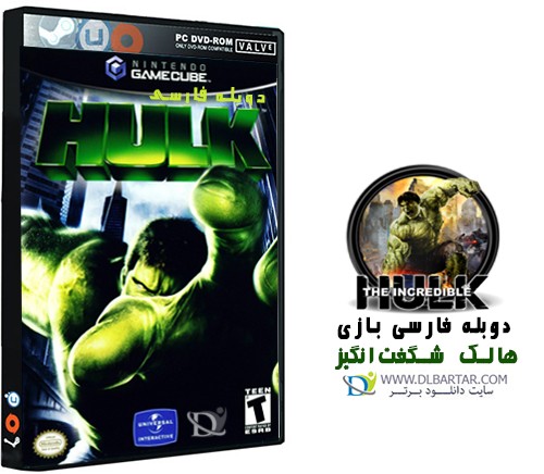 دانلود بازی هالک شگفت انگیز 2003 Hulk دوبله فارسی برای pc