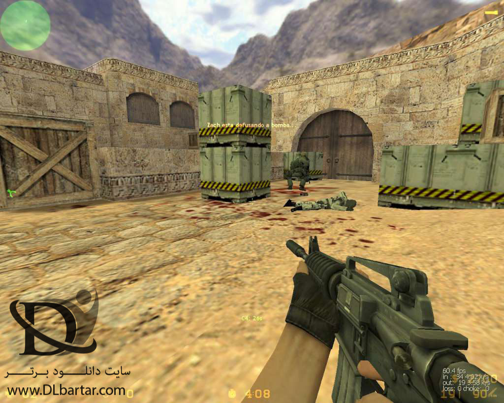 دانلود دوبله فارسی بازی کانتر استریک Counter Strike v.1.6 برای کامپیوتر