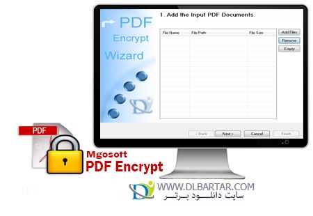دانلود نرم افزار Mgosoft PDF Encrypt 9.7.4 - رمزگذاری فایلهای PDF