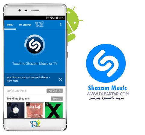 دانلود 10.0.1 Shazam Encore‏ - برنامه شازم (یافتن خواننده با صدای موزیک) برای اندروید و ios