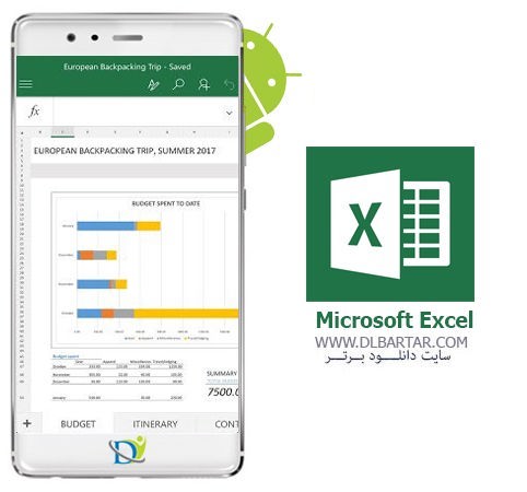 دانلود Microsoft Excel 16.0.11727.20104 - مایکروسافت اکسل برای اندروید و ios