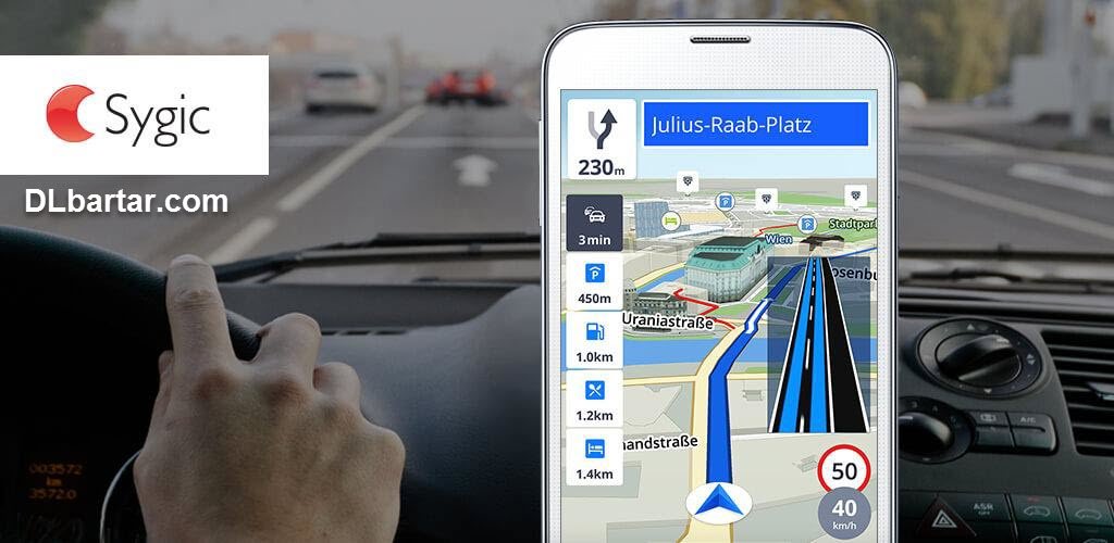 دانلود GPS Navigation & Maps Sygic Full 18.3.0 - مسیریاب "سایجیک" + نقشه ایران + سخنگوی فارسی